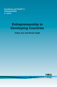Entrepreneurship in Developing Countries
