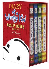 Diary of a Wimpy Kid Box of Books (1-4)