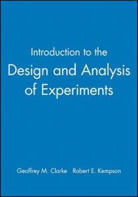 Introduction to the Design And Analysis of Experiments
