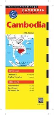 Periplus Cambodia Travel Map