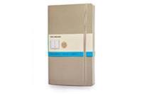 Moleskine Classic Large Dotted Notebook: Khaki Beige