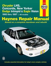Haynes Chrysler Lhs, Concorde, New Yorker-dodge Intrepid and Eagle Vision 1993-97