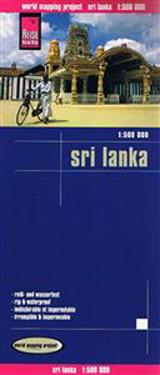 Reise Know-How Landkarte Sri Lanka 1 : 500.000