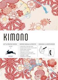 Kimono Gift Wrapping Paper Book