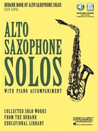 Rubank Book for Alto Saxophone Solos, Easy Level: With Piano Accompaniment