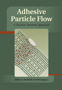 Adhesive Particle Flows