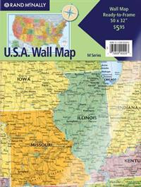 Rand McNally World Wall Map, M Series