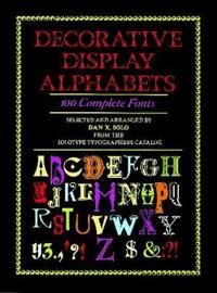 Decorative Display Alphabets