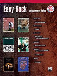Easy Rock Instrumental Solos: Cello [With CD (Audio) and Piano Accompaniment]