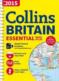 2015 Collins Essential Road Atlas Britain