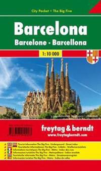 Barcelona 1 : 10 000 City Pocket + The Big Five