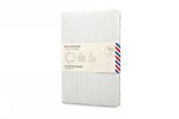 Moleskine Messages Postal Notebook, Pocket, Plain, Almond White, Soft Cover (3.5 X 5.5)