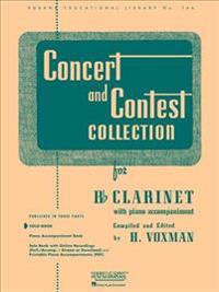 Concert and Contest Collection for Bb Clarinet: With Piano Accompaniment