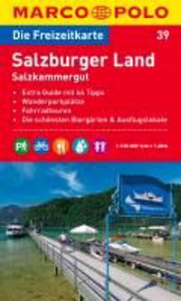 MARCO POLO Freizeitkarte 39 Salzburger Land 1 : 120 000