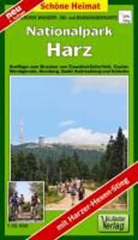 Nationalpark Harz 1 : 35 000. Grosse Wander-, Ski- und Radwanderkarte