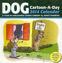Dog Cartoon-a-day 2014 Box Calendar