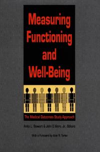 Measuring Functioning and Well-Being