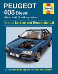 Peugeot 405 Diesel Service and Repair Manual