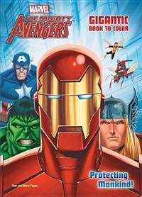 The Mighty Avengers: Protecting Mankind Gigantic Book to Color