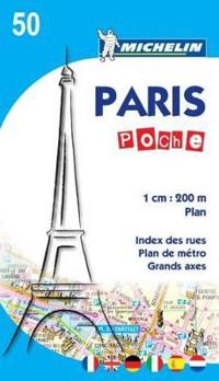 Michelin Paris Poche Map 50