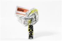 Rome Crumpled City Map