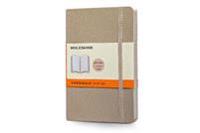 Moleskine Classic Colored Notebook, Pocket, Ruled, Khaki Beige, Soft Cover (3.5 X 5.5)