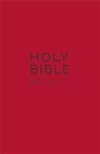 NIV Pocket Red Soft-tone Bible with Zip