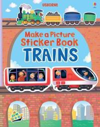 Make a Picture Sticker Book: Trains