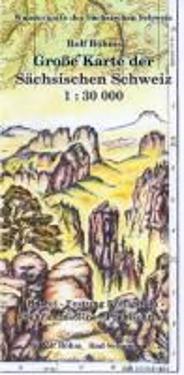 Große Karte der Sächsischen Schweiz 1 : 30 000