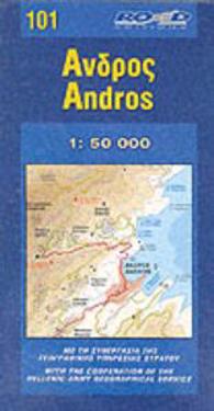 Map of Andros