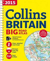 2015 Collins Big Road Atlas Britain