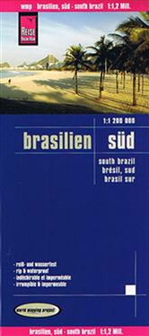 Reise Know-How Landkarte Brasilien, Süd (1:1.200.000)