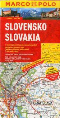 Slovakia Marco Polo Map