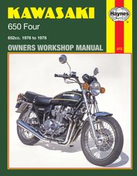 Kawasaki Kz650 Four Owners Workshop Manual, No. M373