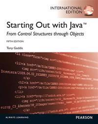 Starting Out with Java:From Control Structures through Objects with MyProgrammingLab: International Edition