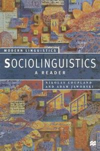 Sociolinguistics