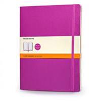 Moleskine Classic Colored Notebook, Extra Large, Ruled, Orchid Purple, Soft Cover (7.5 X 10)