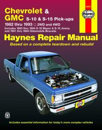 Chevrolet S-10, GMC S-15 and Olds Bravada Automotive Repair Manual