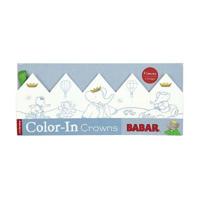 Babar Color-In Crowns