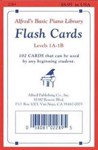 Alfred's Basic Piano Course Flash Cards: Levels 1a & 1b, Flash Cards
