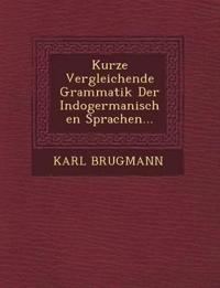 Kurze Vergleichende Grammatik Der Indogermanischen Sprachen...