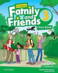 Family and Friends: Level 3: Class Book and multiROM Pack