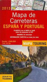 Mapa de carreteras de España y Portugal, E 1:340000