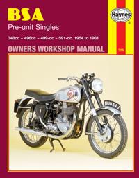 Bsa 350, 500 and 600 Pre-Unit Singles Owners Workshop Manual
