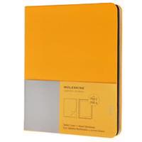 Ipad 3 and 4 Moleskine Cadmium Orange Yellow Slim Digital Cover with Notebook