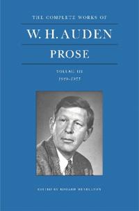 W. H. Auden Prose