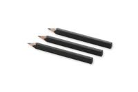 Moleskine 3 Black Pencils - Cedar Wood 2B 2B HB