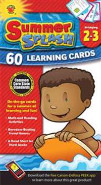 Summer Splash Learning Cards, Grades 2 - 3