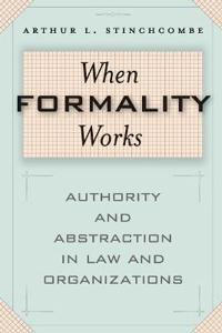 When Formality Works