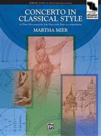 Concerto in Classical Style: Sheet